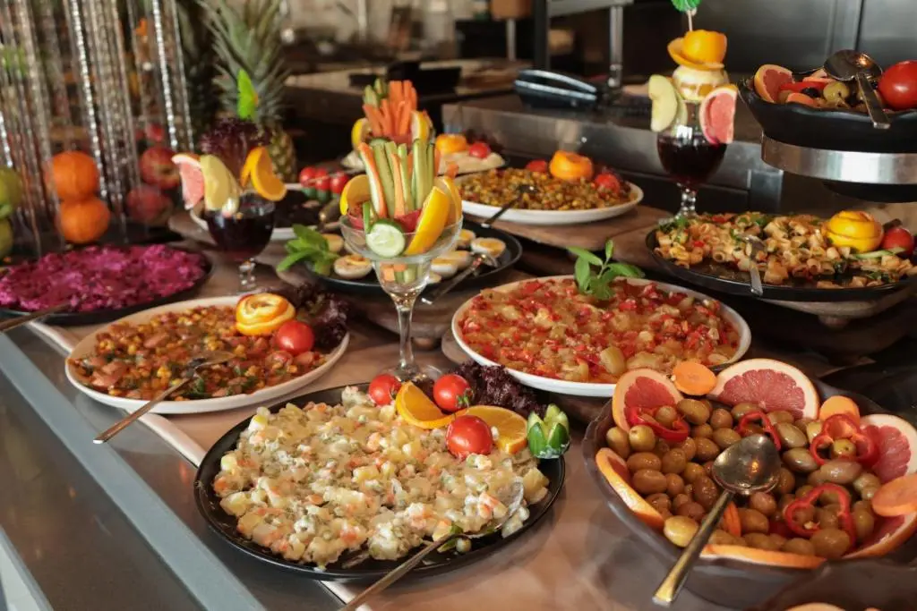 Buffet breakfast